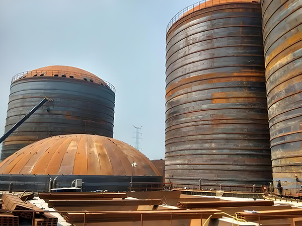 卓尼焦粉钢板仓